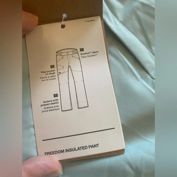 The North Face Blue Woman’s Snow Pants - Picture 4 of 12